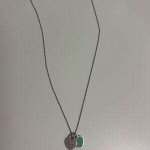 Tiffany blue heart necklace
